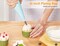 32-Piece Piping Bags and Tips Set with 24 Icing Piping Tips, 2 Reusable Pastry Bags 12 Inch, Reusable Piping Icing Bags and Tips, Cake Decorating Kit for Frosting Cookie, Cupcake